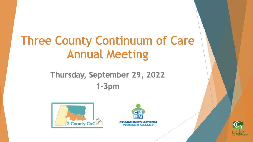 Three County Community of Care 2022 Annual Meeting title card